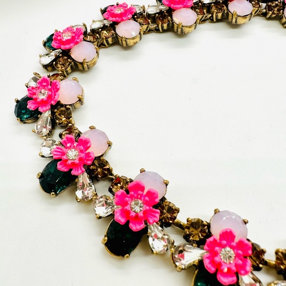 Gorgeous Vintage JCrew Crystal Statement Necklace - Picture 12 of 15